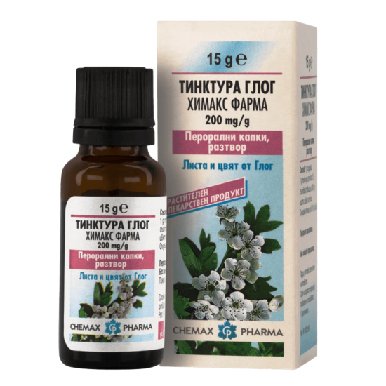 Тинктура глог (КРАТЕГИ) 15 гр - Химакс
