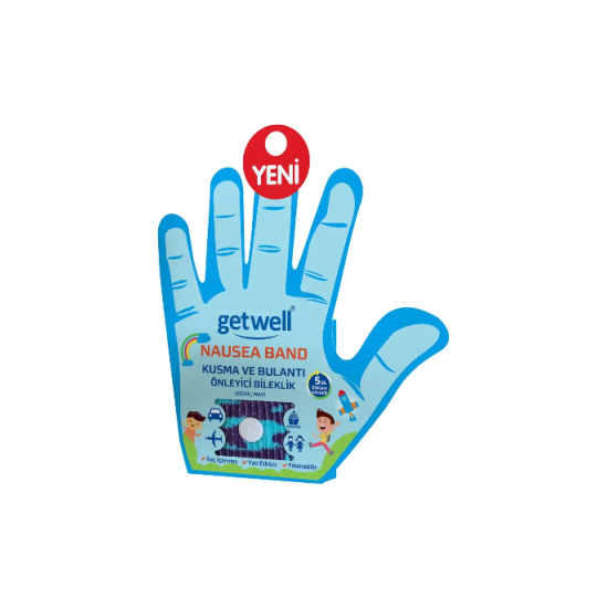 Гривна против прилошаване и гадене при пътуване, 2бр синя, Биохерба