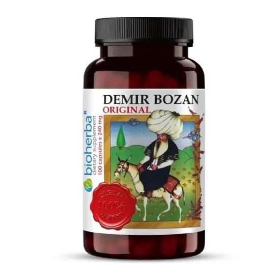 ДЕМИР БОЗАН/ DEMIR BOZAN™, 100 капсули, 240мг, Биохерба