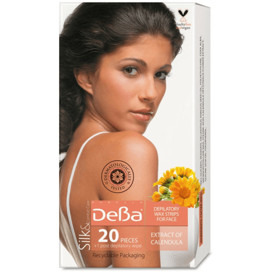 Депилиращи ленти за лице 20 бр - Дева