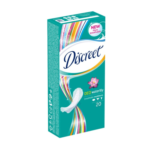 Ежедневни дамски превръзки Discreet Deo 20 бр - Procter & Gamble