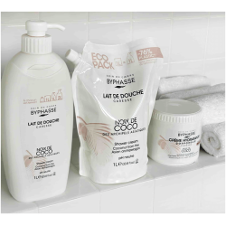 Душ крем с индонезийски кокос 1000 мл, BYPHASSE