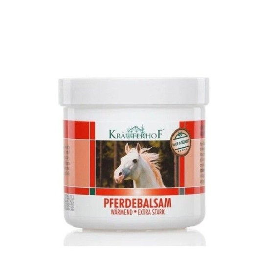 Загряващ гел със силен ефект с див конски кестен и билки 250 мл - Krauterhof / Asam