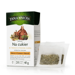 Чай Манастирски билки ЗА КРЪВНА ЗАХАР 20 фитърпи пакечета - Хербапол