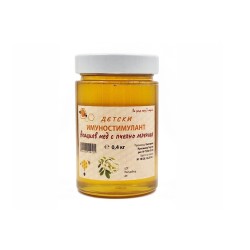 Акациев мед с пчелно млечице - имуностимулант за деца 400 гр. - Красимир Гергов, България