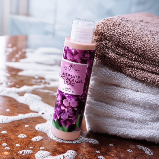 Интимен душ гел видове  - Лайка, Невен, Люляк, Витамини А+Е, Роза, Акация 125 мл - Христина