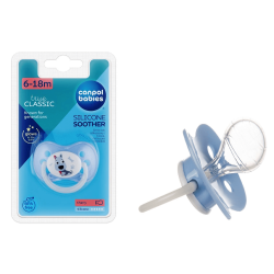 Силиконова залъгалка  6-18 месеца -  Canpol 