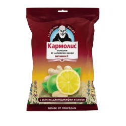 Кармолис Билкови бонбони с джинджифил и лимон 75 г - Dr. Schmidgall