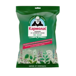 Кармолис Билкови бонбони без захар При настинка и грип 75 гр - Dr. Schmidgall