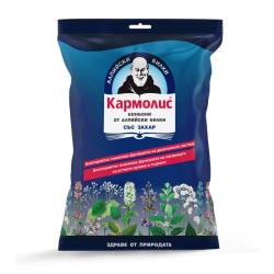 Кармолис Бонбони със захар при кашлица и възпалено гърло 75 гр - Dr. A.& L.SCHMIDGALL