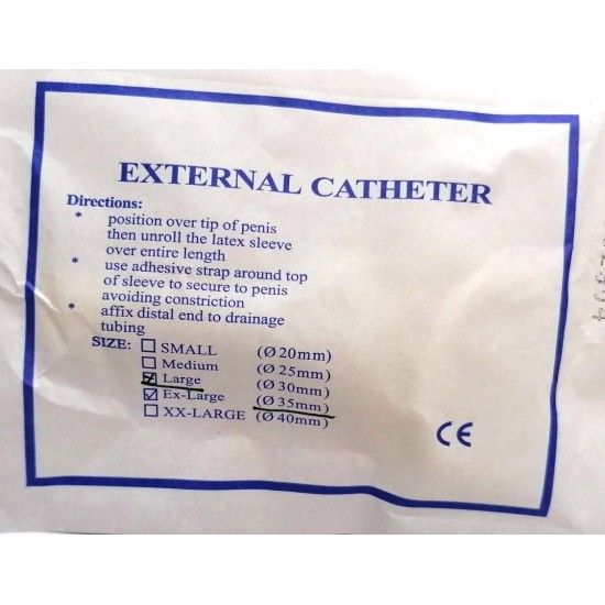 Урологиен катетър тип презерватив 35 мм