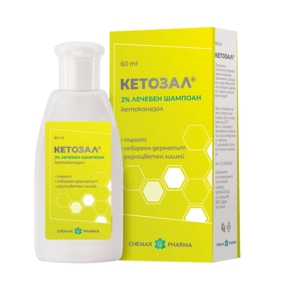 Шампоан Кетозал 60 мл - Химакс