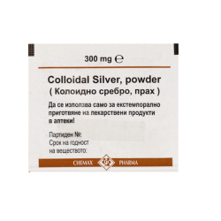 Колоидно сребро на прах 300 мг КОЛАРГОЛ / Colloidal Silver. powder - Химакс