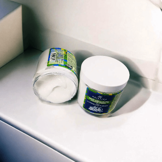 Антицелулитен крем с кофеин, мента и лимон 200 мл - Христина