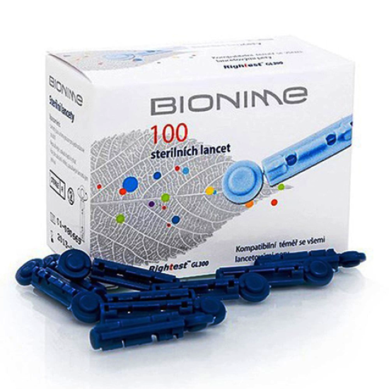 ЛАНЦЕТИ BIONIME GL300 100 бр