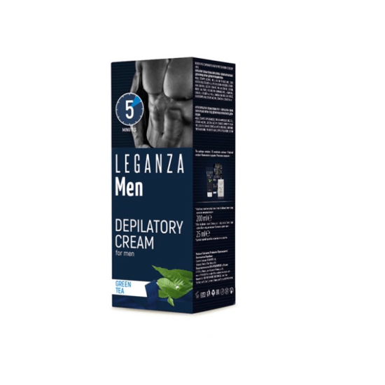 Крем Депилатоар за мъже LEGANZA MAN 200 мл - Роза Импекс