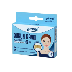 Ленти за нос за комфортно дишане, 8бр, Getwell / Биохерба