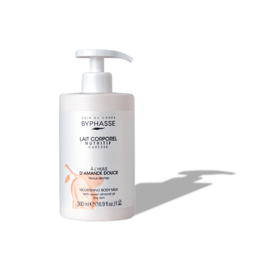ЛОСИОН ЗА ТЯЛО С МАСЛО ОТ СЛАДЪК БАДЕМ 500 мл., BYPHASSE