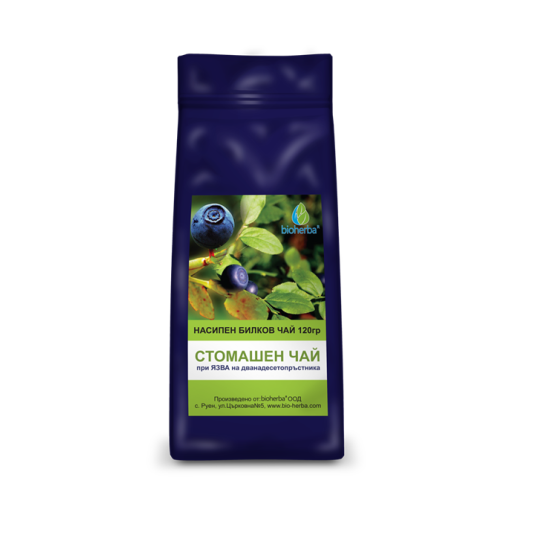 Лукс чай Стомашен - при язва на дванадесетопръстника 120 гр, Биохерба