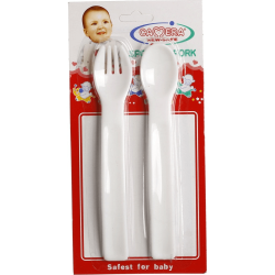 БЕБЕШКИ ПРИБОРИ ЗА ХРАНЕНЕ /ВИЛИЧКА + ЛЪЖИЧКА/ - Camera