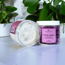 Маска за лице за мазна кожа с екстракт от люляк 200  мл - Христина