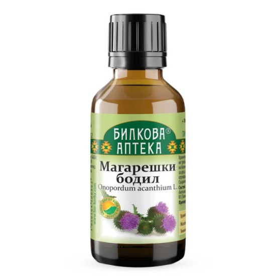 Магарешки бодил Тинктура за черен дроб и сърце 50 мл - Биохерба