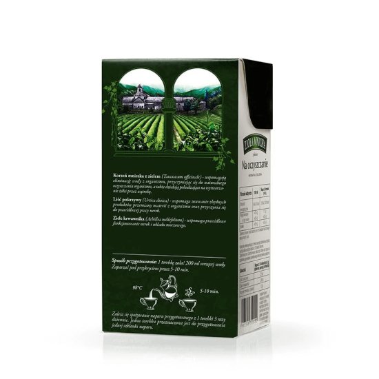 Чай Манастирски билки ДЕТОКС 20 фитърпи пакечета - Хербапол