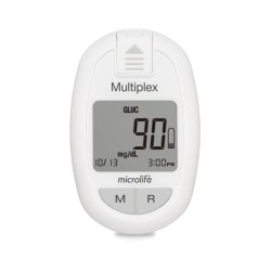 Microlife Multiplex глюкомер за измерване на кръвна захар, общ холестерол и пикочна киселина