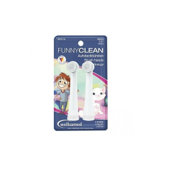 Накрайник за електрическа четка 2бр Wellsamed Funny Clean за деца