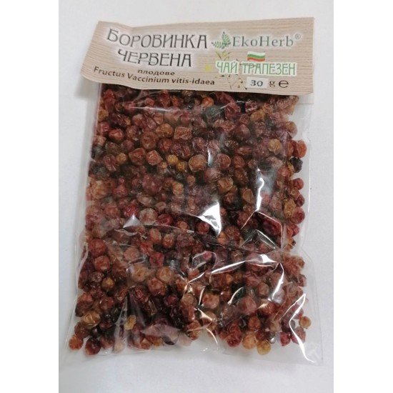 Червена боровинка ПЛОД 30 гр - ЕкоХерб