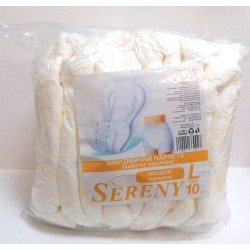 Анатомични парчета / подложки Sereny L НОЩНИ 10 бр