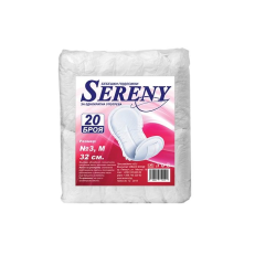 Анатомични подложки за еднократна употреба (бебешки) Sereny № 3 - 20 бр