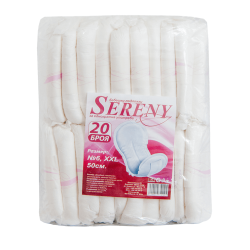 Анатомични подложки за еднократна употреба (бебешки) Sereny № 6 - 20 бр