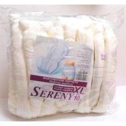 Анатомични парчета / подложки Sereny XL СЕПЕР НОЩНИ 10 бр