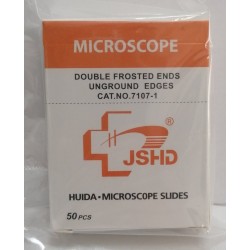 Предметно стъкло с матиран край 50 бр