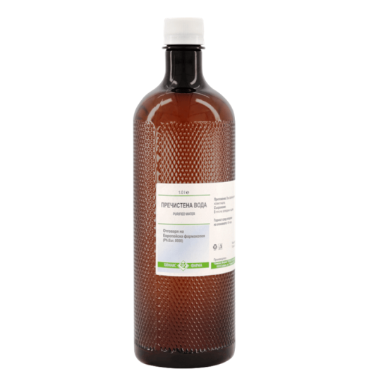 Пречистена вода 1 л - Химакс