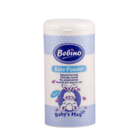 Бебешка пудра синя/розова  50 гр - Бебино/ Кокона