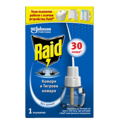 RAID Ел. пълнител срещу летящи 21 мл - SC Johnson