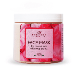 Маска за нормална кожа с роза 200 мл - Христина