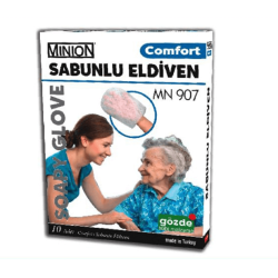 Измиващи ръкавици за сухо къпане MN 907 - MINION