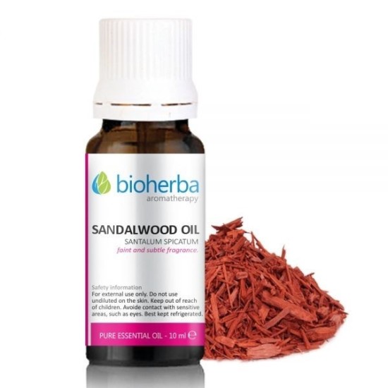 Етерично масло от Сандалово дърво (Sandalwood oil) 5 мл - Биохерба