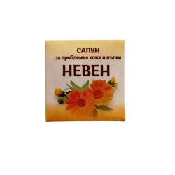 Билков тоалетен сапун против акне с екстракт от невен 60 грама - МИЛВА