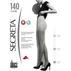 Дамски чорапогащник 140 den 18/22mmHg компресия № 1 / Черен Сегрета