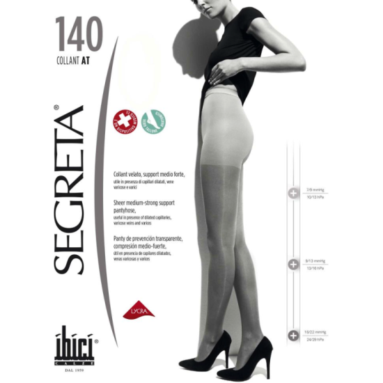 Дамски чорапогащник 140 den 18/22mmHg компресия № 2 / Телесе Сегрета