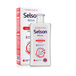 Шампоан против пърхот заздравяващ за суха/нормална коса SELSON REGAL 200 мл - Роза Импекс