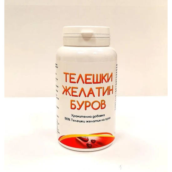 Телешки желатин /на прах/ 100 гр Буров