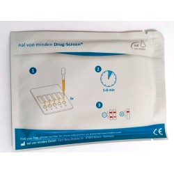 Drug-Screen® 12Т Test единичен/многокомпонентен касетъчен тест за урина - Nal von minden