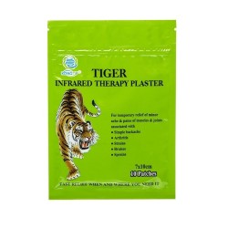 Тигрови Инфрачервени пластири Локално облекчение при ставни и мускулни болки 10 бр. -  7×10 см - Китай
