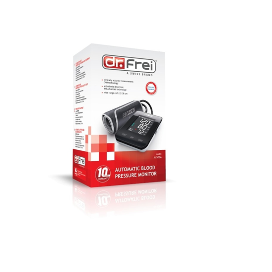 ЕЛЕКТРОНЕН АПАРАТ ЗА ИЗМЕРВАНЕ НА КРЪВНО НАЛЯГАНЕ ЗА ГОРНА ЧАСТ НА РЪКАТА DR. FREI M - 500A