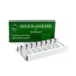 Лосион Хербаджен против мазни корени и сухи краища 8 ампули х 10 мл - Biopharma 